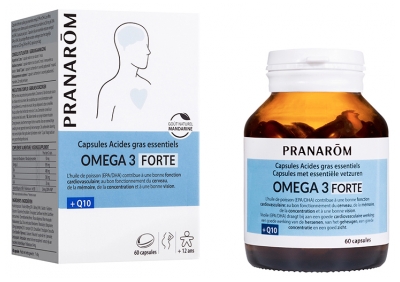 Pranarôm Oméga 3 Forte 60 Capsules