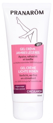 Pranarôm Circularom Gel Crème Jambes Légères Bio 100 ml