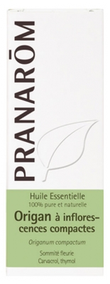 Pranarôm Huile Essentielle Origan à Inflorescences Compactes (Origanum compactum) 10 ml