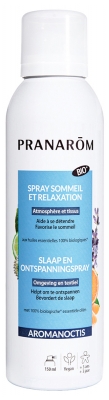 Pranarôm Aromanoctis Spray Sommeil et Relaxation Bio 150 ml