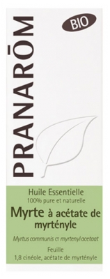 Pranarôm Huile Essentielle Myrte à Acétate de Myrtényle (Myrtus communis CT myrtenylacetaat) Bio 10 ml
