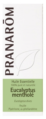 Pranarôm Huile Essentielle Eucalyptus Mentholé (Eucalyptus dives) 10 ml
