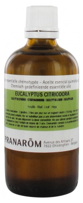 Pranarôm Huile Essentielle Eucalyptus Citronné (Eucalyptus citriodora) 100 ml