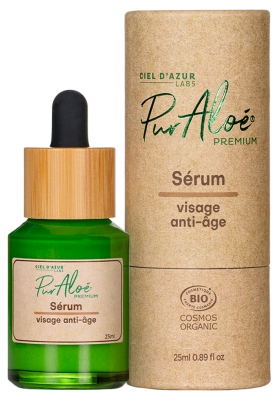 Pur Aloé Premium Sérum Visage Anti-Âge Bio 25 ml