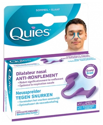 Quies Anti-Ronflement Dilatateur Nasal Grand