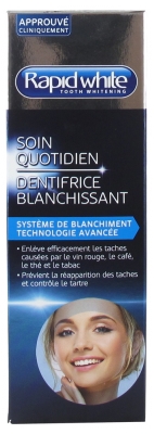 Rapid White Soin Quotidien Dentifrice Blanchissant 100 ml