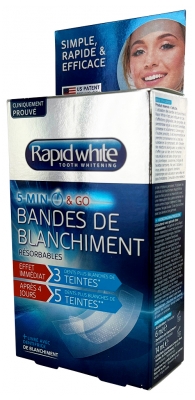 Rapid White Express 5 Minutes Bandes de Blanchiment