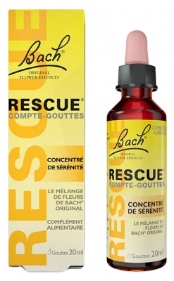 Rescue Bach Compte-gouttes 20 ml