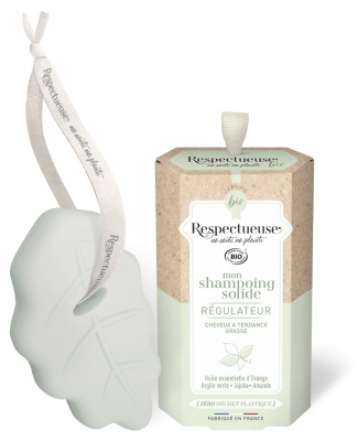 Respectueuse Mon Shampoing Solide Régulateur Bio 75 g