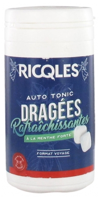 Ricqlès Auto Tonic Dragées Géantes à la Menthe Forte Rafraîchissante 76 g