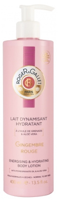 Roger & Gallet Gingembre Rouge Lait Dynamisant Hydratant 400 ml