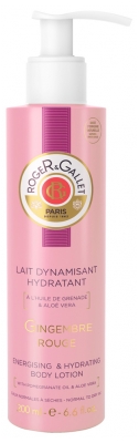 Roger & Gallet Gingembre Rouge Lait Dynamisant Hydratant 200 ml