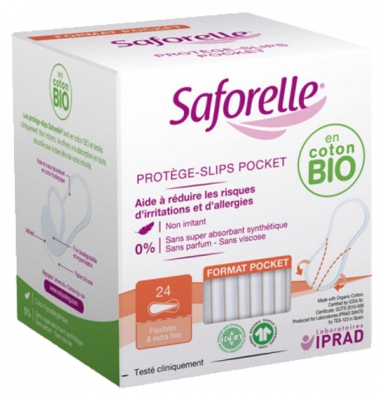 Saforelle 24 Protège-Slips Pocket