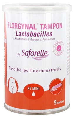 Saforelle Florgynal Tampon Compact 9 Mini