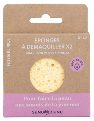 Sanodiane 2 Éponges à Démaquiller