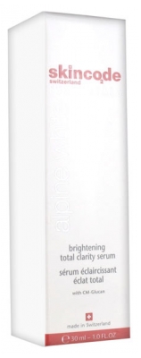 Skincode Essentials Alpine White Sérum Éclaircissant Éclat Total 30 ml