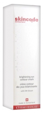 Skincode Essentials Alpine White Crème Contour des Yeux Éclaircissante 15 ml