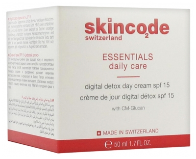 Skincode Essentials Crème de Jour Digital Détox SPF15 50 ml
