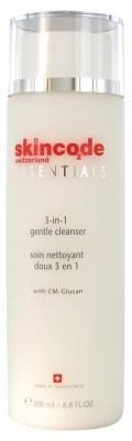 Skincode Essentials Soin Nettoyant Doux 3en1 200 ml