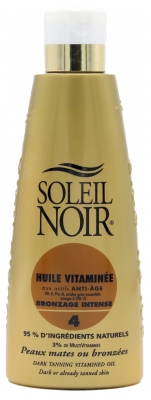 Soleil Noir Huile Vitaminée Bronzage Intense 4 150 ml