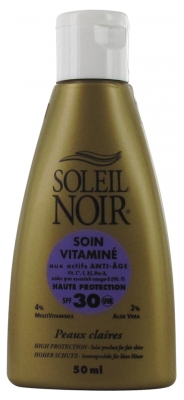 Soleil Noir Soin Vitaminé SPF30 50 ml
