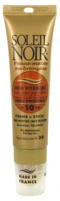 Soleil Noir Soin Vitaminé Crème SPF10 20 ml + Stick SPF30 2 g