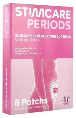 Stimcare Periods Patchs Règles Douloureuses 6 Patchs