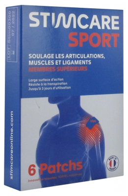 Stimcare Sport Patchs Membres Supérieurs 6 Patchs