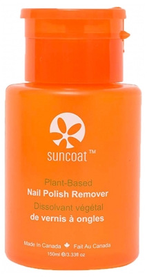 Suncoat Dissolvant Végétal de Vernis à Ongles 150 ml