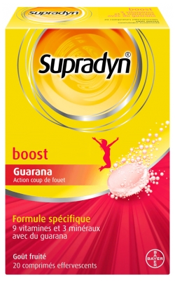 Supradyn Boost Effervescents 20 Comprimés