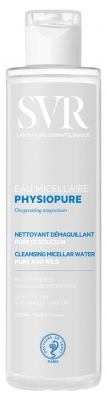 SVR Physiopure Eau Micellaire Nettoyant Démaquillant Pureté Douceur 200 ml