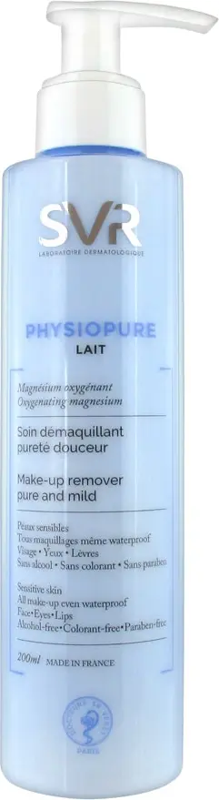 Physiopure Lait Soin Démaquillant Pureté Douceur 200 ml SVR 