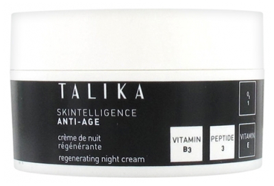 Talika Skintelligence Anti-Age Crème de Nuit Régénérante 50 ml