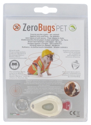Ultrasound Tech ZeroBugs Pet Anti-Tiques et Anti-Puces pour Chiens et Chats