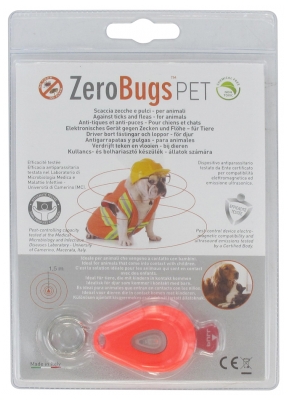 Ultrasound Tech ZeroBugs Pet Anti-Tiques et Anti-Puces pour Chiens et Chats
