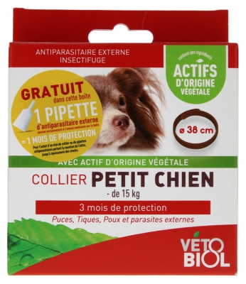 Vétobiol Collier Petit Chien 1 Collier