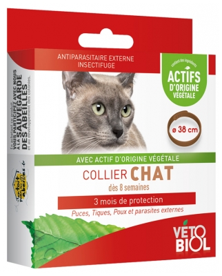 Vétobiol Collier Chat 1 Collier