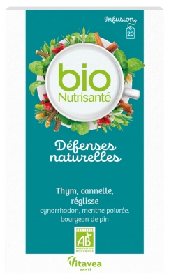 Vitavea Infusion Bio Défenses Naturelles 20 Sachets