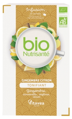 Vitavea Infusion Bio Tonifiant 20 Sachets