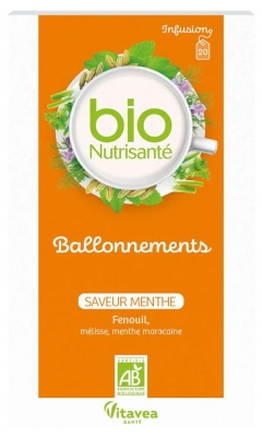 Vitavea Infusion Ballonnements Bio 20 Sachets