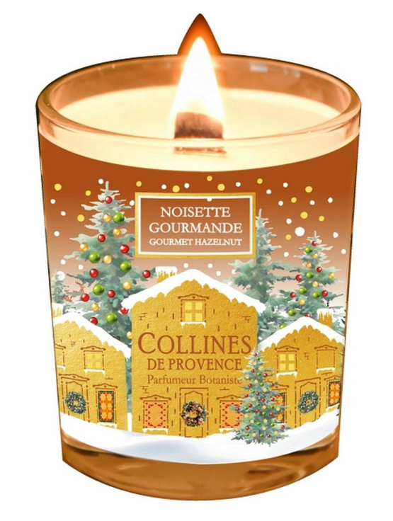 Bougie Parfumée Noisette Gourmande Collines de Provence