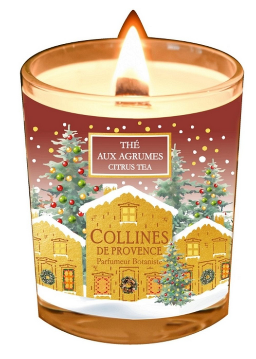 Bougie Parfumée Thé aux Agrumes Collines de Provence
