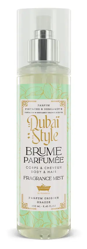 Brume Dubai Style Pistache & Bergamote 250ml Les Petits Bains de Provence