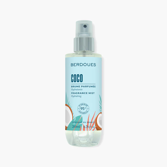 Brume Parfumée Hydratante Coco 200ml Berdoues