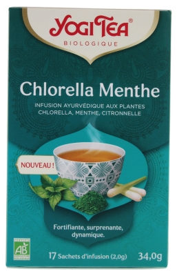 [844FgT00004wdkk] Chlorella Menthe Bio Yogi Tea