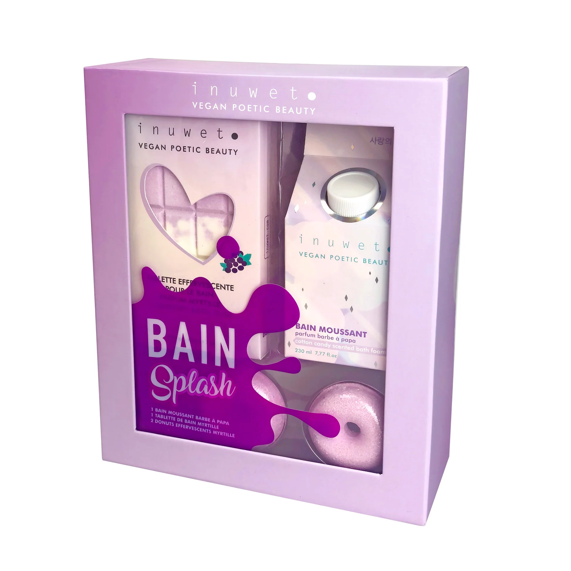 Coffret Bain Splash Myrtille Inuwet