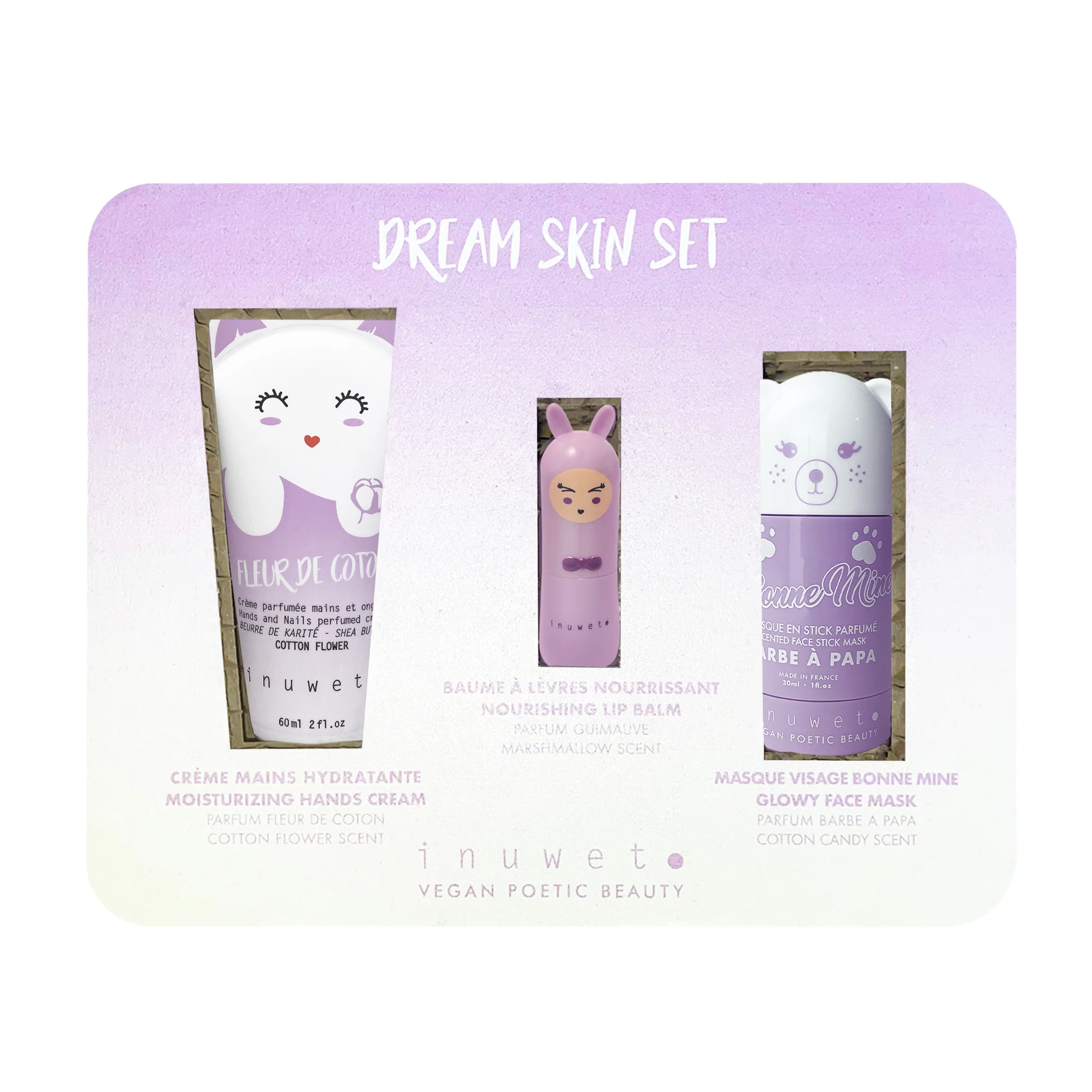 [844FgT00004wdwn] Coffret Dream Mauve Inuwet