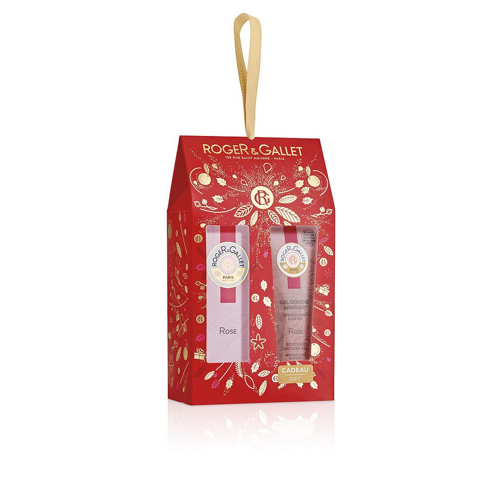 Coffret Noël Rituel Rose Roger & Gallet