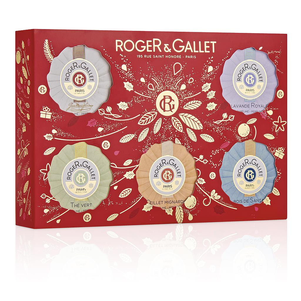 Coffret Noël Savons d'Invités Farina Roger & Gallet