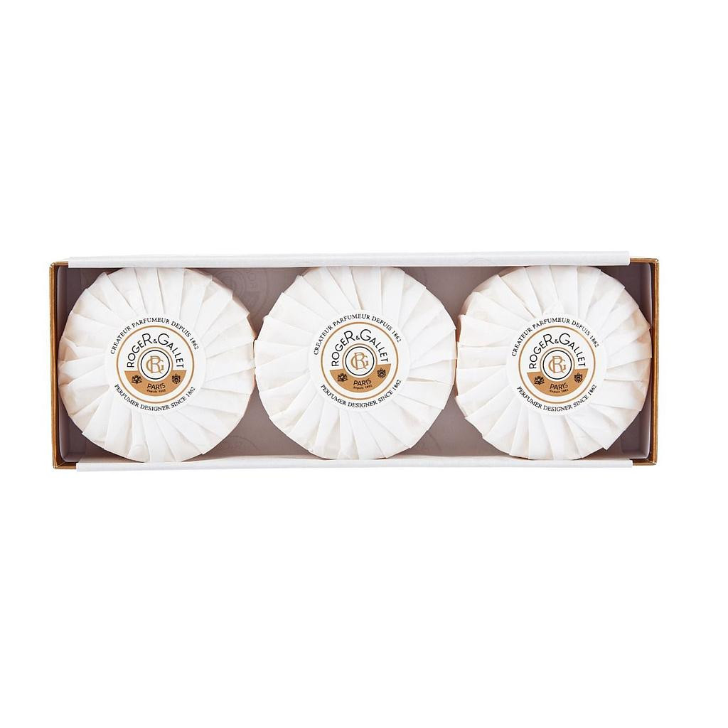 Coffret Trois Savons Jean-Marie Farina Roger & Gallet